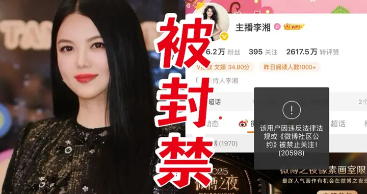 被全网禁关后，李湘的连锁反应来了！王诗龄身份遭质疑，前夫被抓