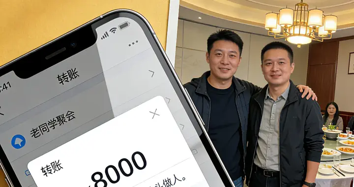 二月初二龙抬头，老同学突然转账：王浩，还你8000，抬头做人