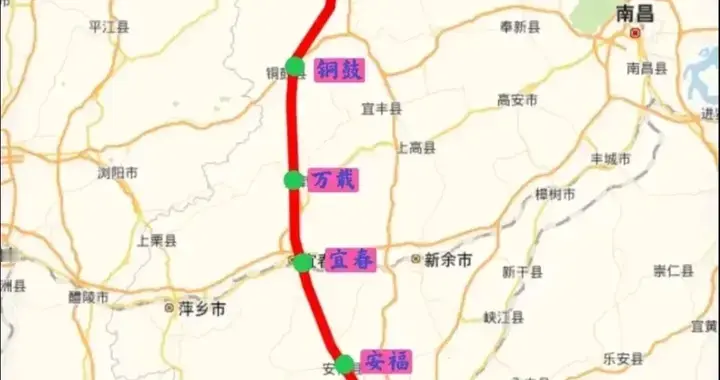 宜春站没法并站，新余北站空地多！咸修吉高铁选谁？