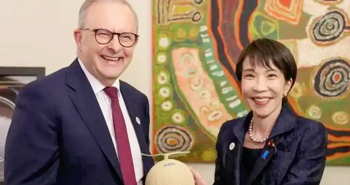两颗蜜瓜惹的祸？澳大利亚总理戏谑高市早苗，深陷舆论漩涡