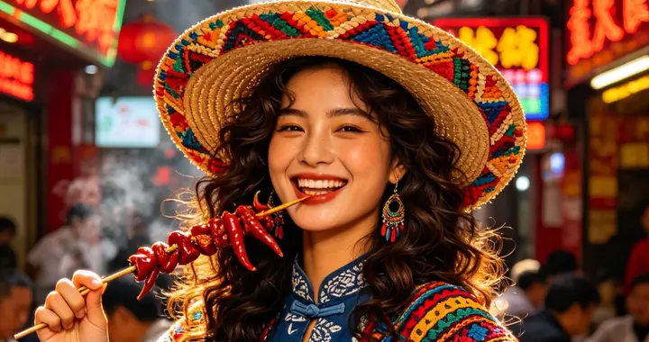 最近超火的梗：川渝女生就是中国人自己的Latina！