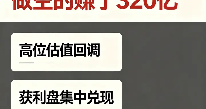 芯片股连跌 8 天，做空的赚了 320 亿，AI 泡沫要破了吗？