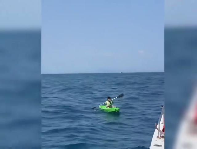 所谓大难不死必有后福，从陵水赤岭漂流到三亚的小男孩又不见了