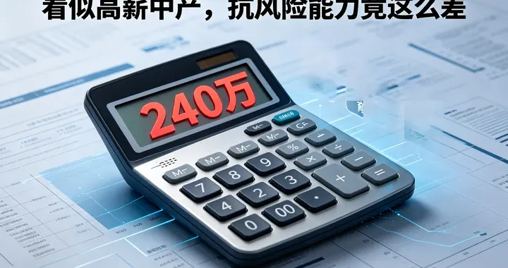 老公年入50万，存款却撑不过3个月？中产家庭最大的风险不是失业