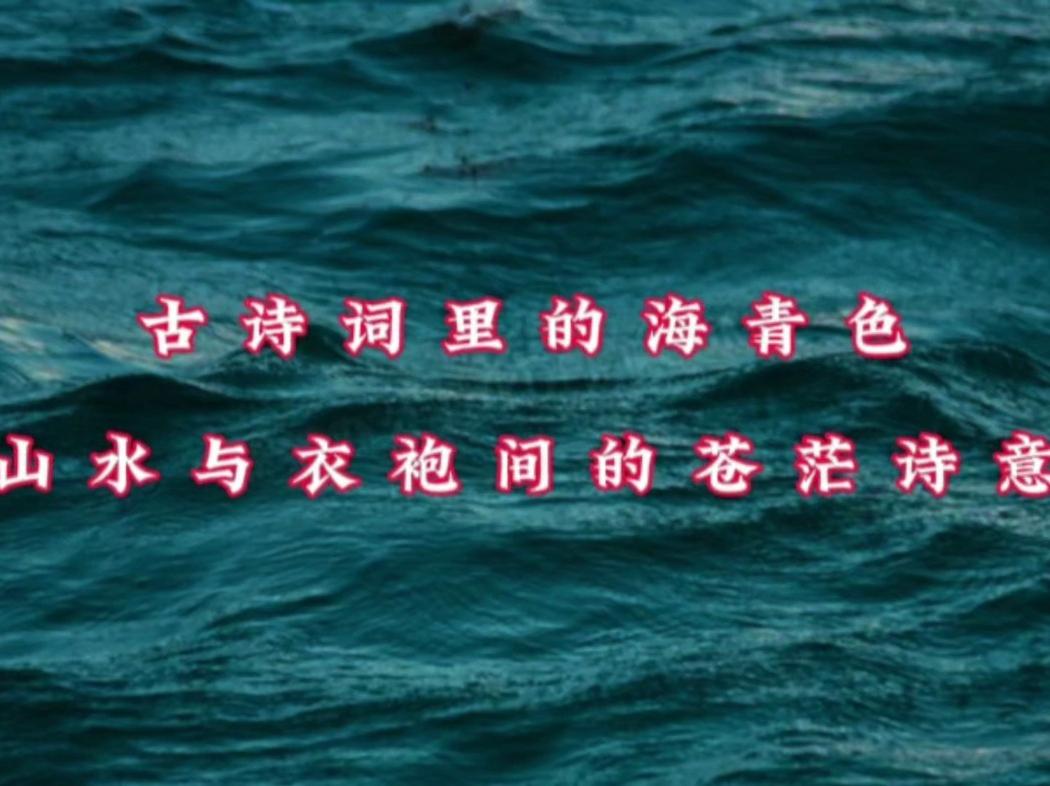 古诗词中的“海青”：山水与衣袍间的苍茫诗意“海青”一词