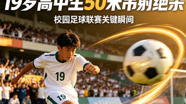 自渡成舟：19岁高中生复刻贝克汉姆！50