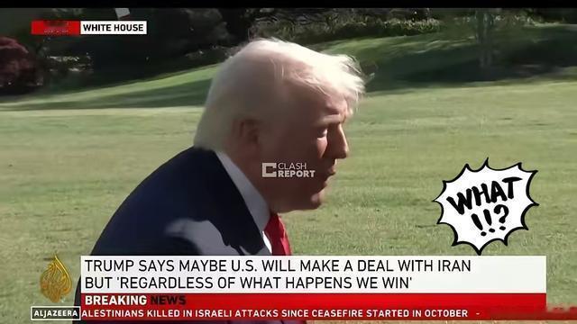 景川（爱闲聊）：特朗普接受采访时表示，如