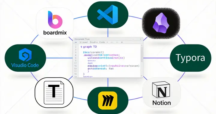 手动画图太慢？试试Mermaid代码生成流程图（附AI工具盘点）