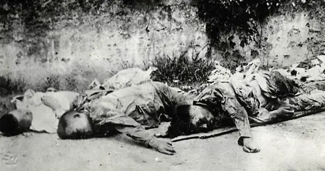 金门战役后，一具让国军惊骇不已的解放军遗体。