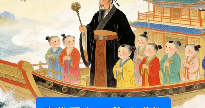 “秦始皇的隐秘奇谋：童女求仙背后的秘密，徐福的隐藏计划！”