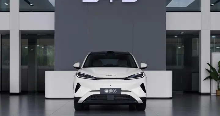 比亚迪2026款海狮05实车抵达门店，上市进入倒计时