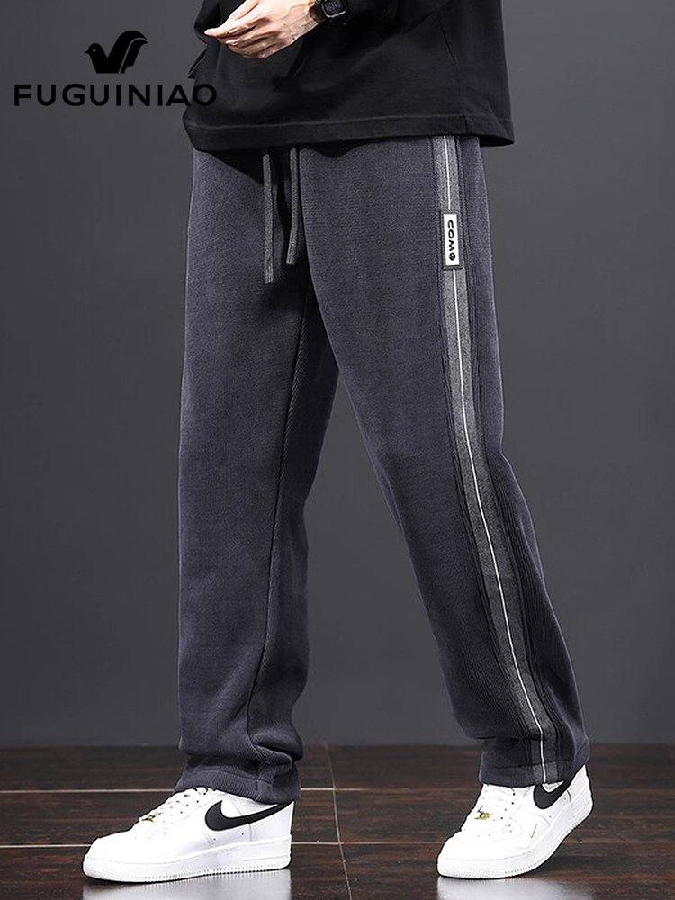 富贵鸟灯芯绒休闲裤男