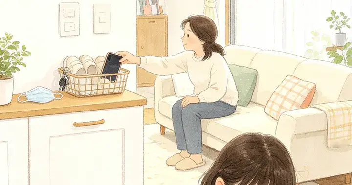 你说“别玩手机了”，可你上厕所都带着——孩子全看在眼里
