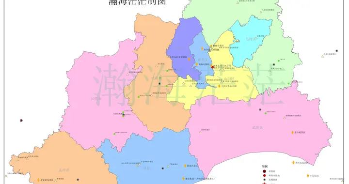 焦作市2A及以上景区分布一览图