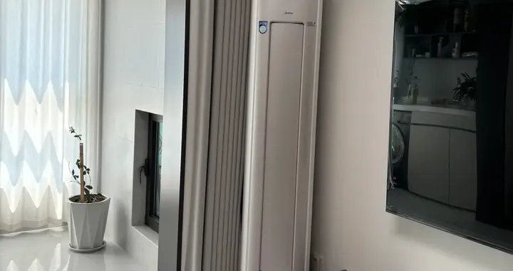 无风感空调降价拿下，美的售后闪装服务一小时搞定安装