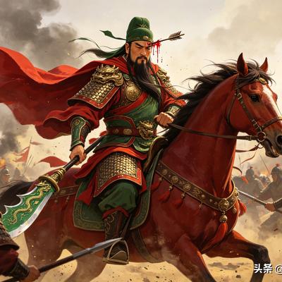 毒舌说历史：关羽这辈子只被一个人射中过额