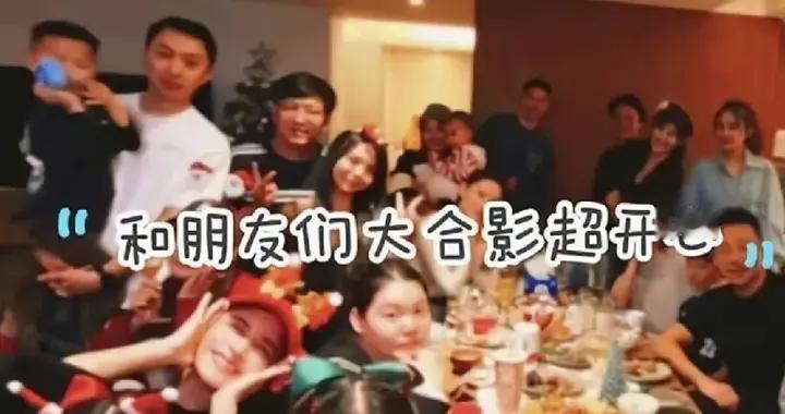 玥儿箖箖惊喜出镜，马筱梅圣诞家中待客，俩孩子已有新的社交圈