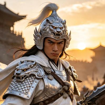 骑白马的姑娘：西凉猛将马超