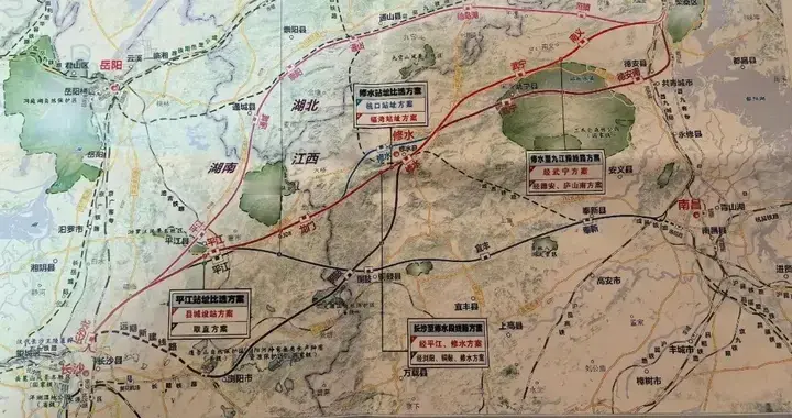 曾经规划17年的常岳九铁路、近期长九高铁双双迎来最新联合好消息