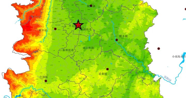 林州市海拔、乡镇、村庄、交通、人口和财政收入地图，附下载地址