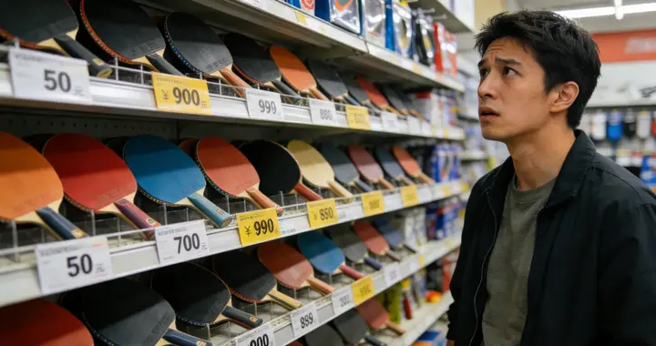 别被价格吓到！初学者选乒乓球拍，百元价位真的够用了