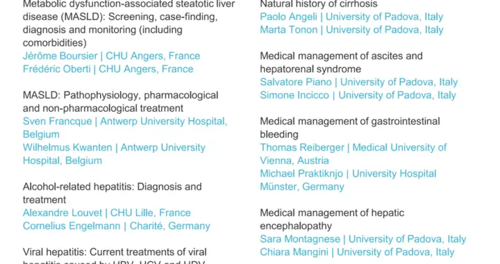 EF CLIF肝病学研究Master Program助力肝病研究与临床实践