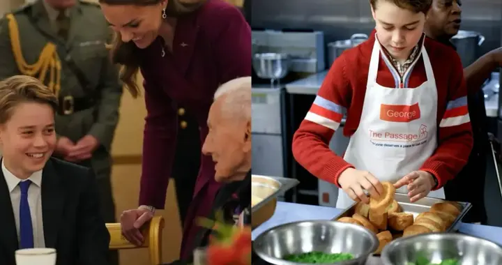 开始了！威廉王储带乔治亮相，规划未来国王之路，哈里机会渺茫