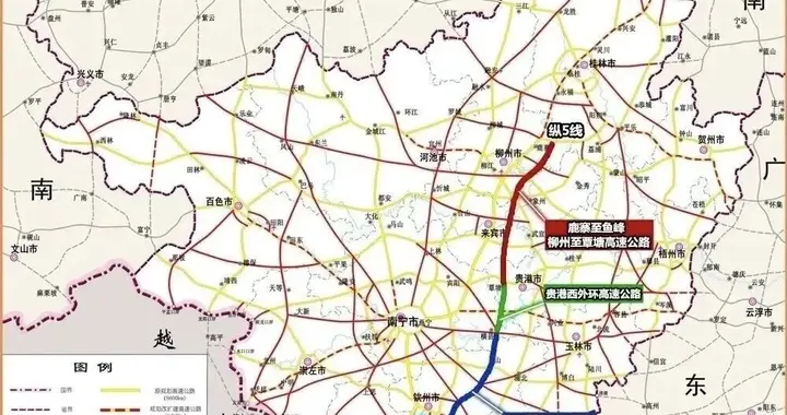 柳州直通北部湾提速！4大新桥颜值拉满！这两段高速谁先通车？