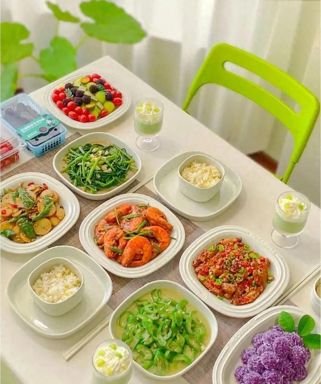 普通家庭一周不重样晚餐合集，有没有谁要来我家做客？我下厨做饭