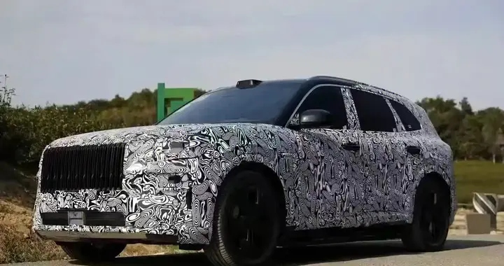 全面黑化更运动，极氪9S多张谍照全面曝光