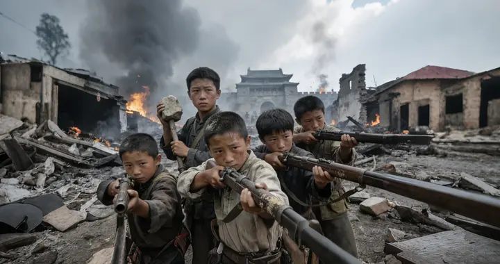 泪目！最大16岁最小12岁，这群孤儿用生命扛起民族脊梁。