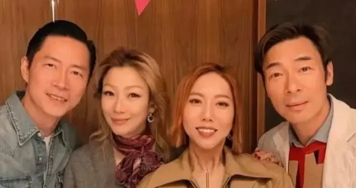 郑秀文和许志安同框为好友庆生，两度遭背叛，分分合合仍相守余生