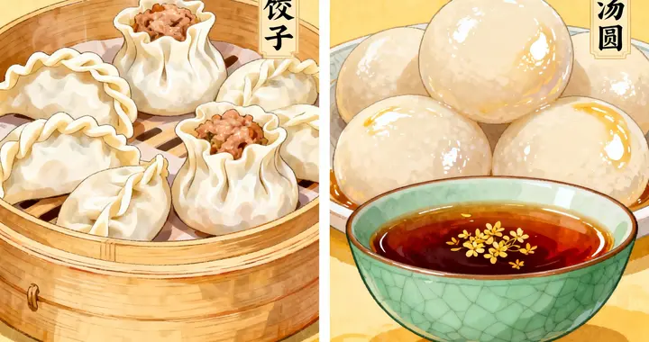 冬至惊现“双标”吃法？南北网友吵翻了！请问你站哪一队