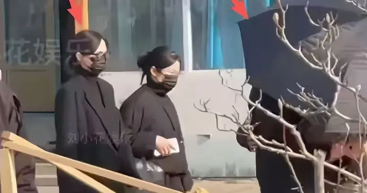 唐嫣送公公骨灰上车！罗晋捧遗像，亲友透露：唐嫣一直搀扶着罗晋