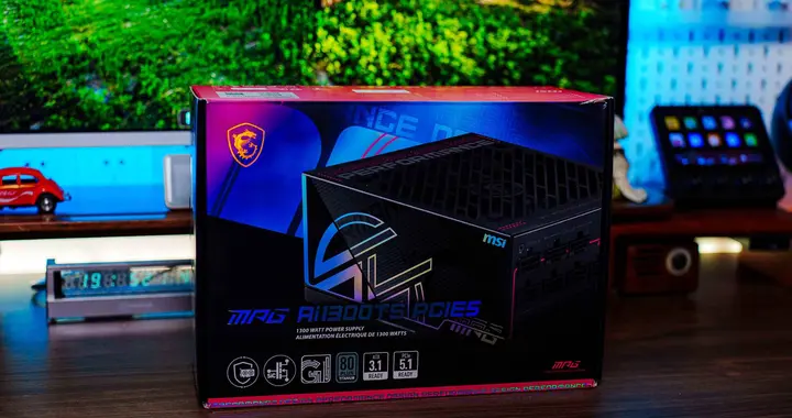 稳如磐石，无惧下一代旗舰：微星MPG Ai1300TS PCIE5 月神电源