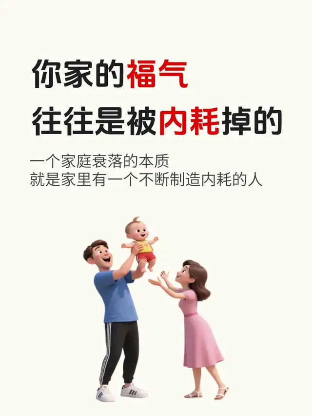 你家的福气，往往是被内耗掉的