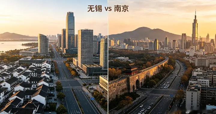 人均全省第一的无锡，总量能跑赢省城南京吗？