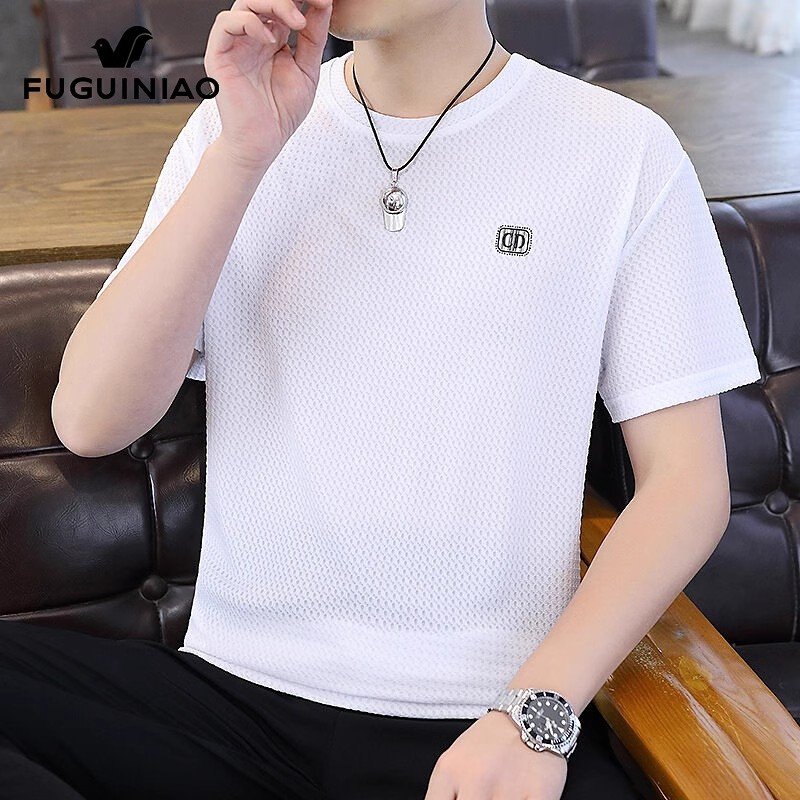 短袖t恤男士上衣夏季新薄休闲半袖体恤衫男
