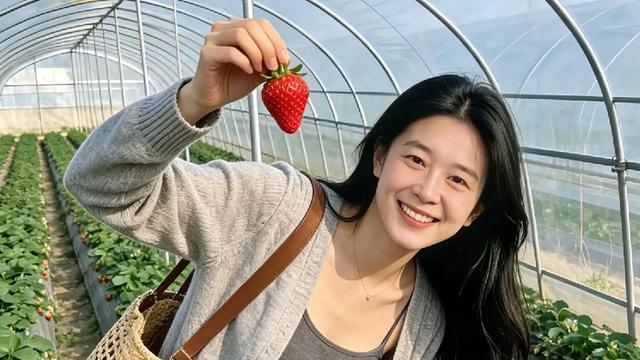 周周短剧：闯入草莓大棚的快乐时刻！柔和浅