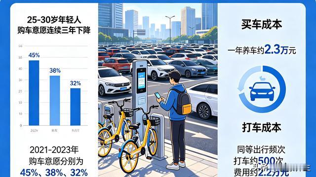 健康养生：年轻人不爱买车了，共享出行成新