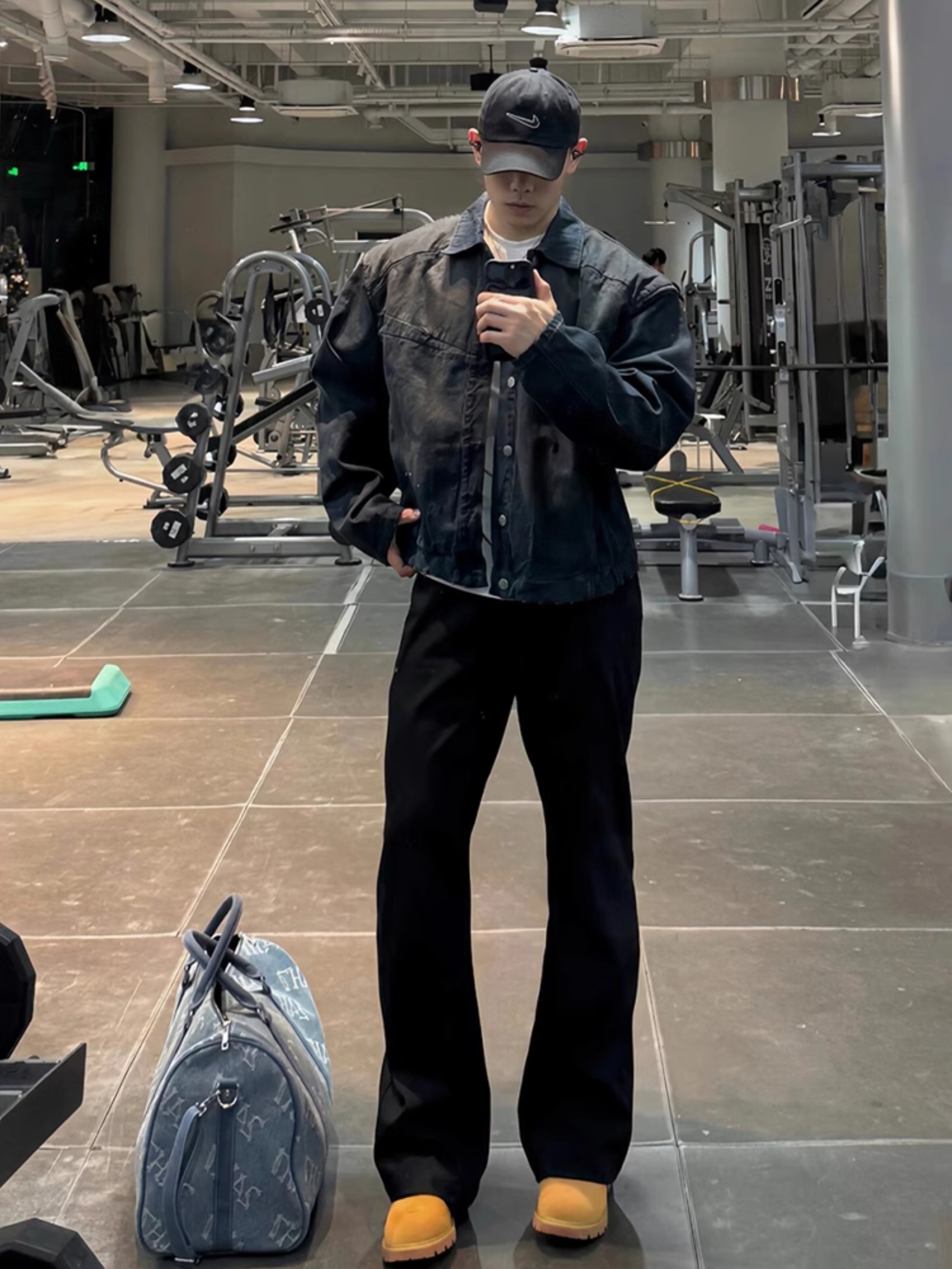 cleanfit弯刀微喇西裤男款夏季垂感