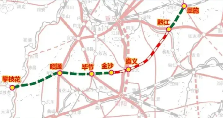 贵州有一条铁路线路：纳入国家规划已经18年，却不见动静