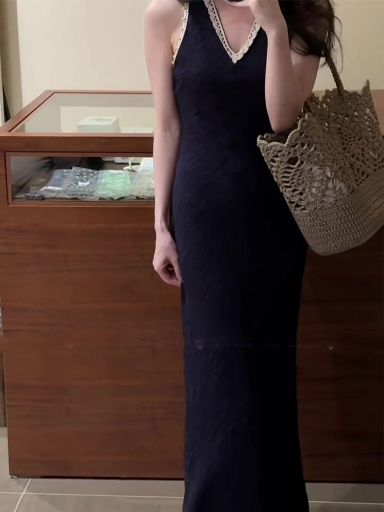 独特漂亮绝美气质高级感连衣裙女2025年夏季新款今年流行爆款裙子