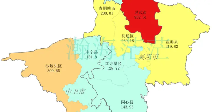 2025年宁夏各地市、区县生产总值和人均生产总值，灵武市双第一