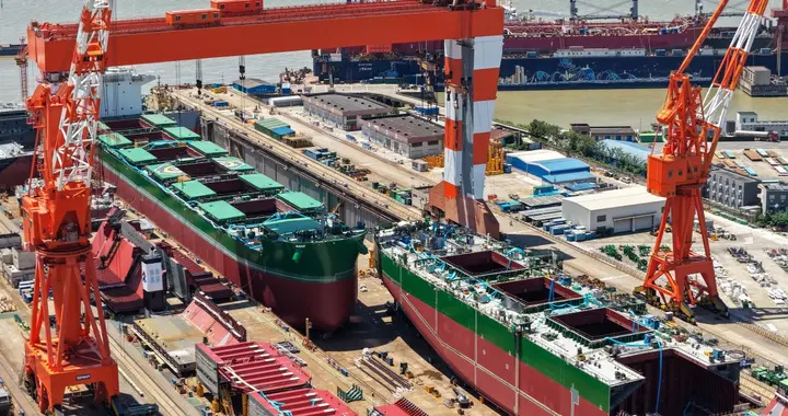 中国第二造船大省出现：超越上海、浙江，民营船企接单量全球第一