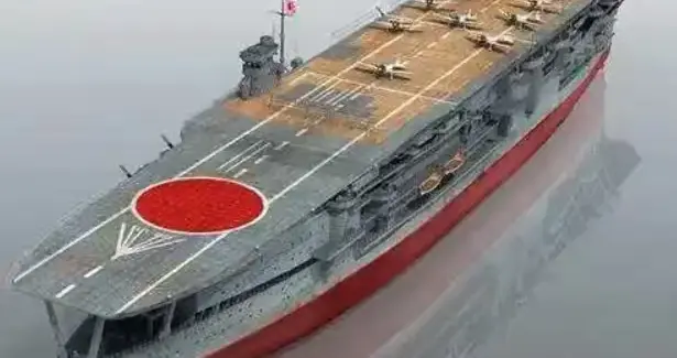 小日本“加贺”号航空母舰是日本二战中的“主力输出”