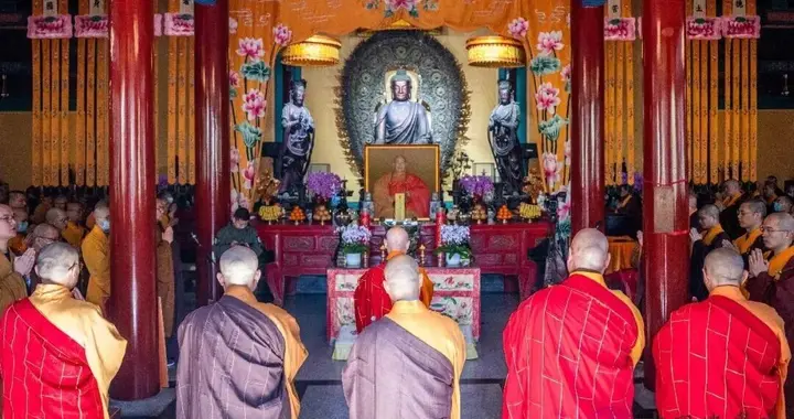 中国佛学院举行传印长老示寂三周年回向法会