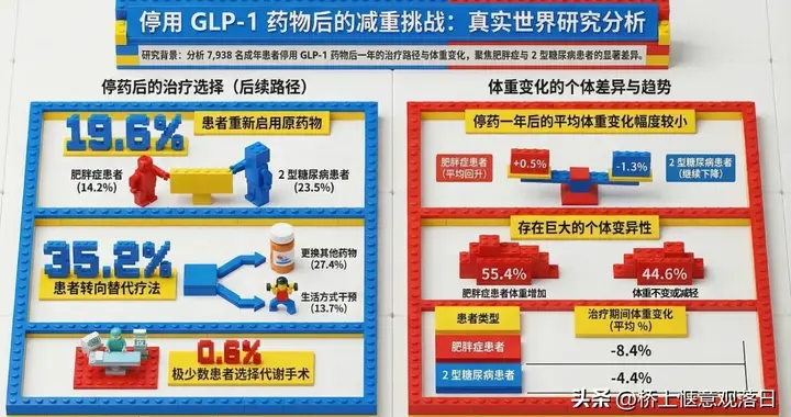 8000人研究首次揭秘：停用减肥药1年，体重反弹多少？真相竟是！