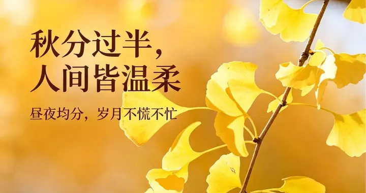 秋分时节，风清月朗，心事安然，日子温柔，岁岁清闲