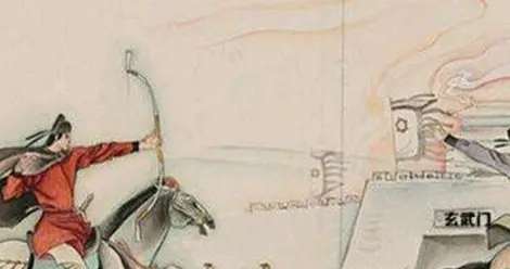 李世民在玄武亲手射杀兄长时 袖口沾着太子府送来的端午角黍——